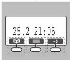 PANASONIC KX-TCD535GM - Verwendung der Drucktasten der Basisstation - 1