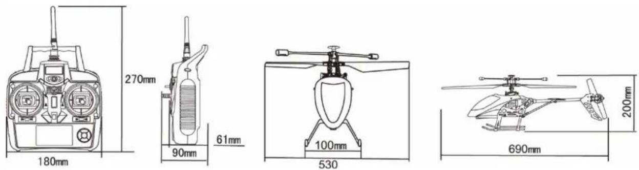 Amewi Buzzard Pro XL - Modellbeschreibung mit technischen Daten - 1