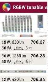 Paulmann 703.10 - MaxLED RGB, RGBW und tunable white (24V) - 6
