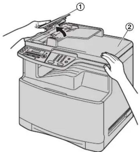 PANASONIC KX-MC6020G - Vorsicht: - 2