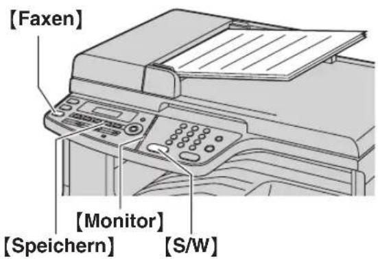 PANASONIC KX-MC6020G - Nutzung des automatischen Dokumenteneinzuges - 1