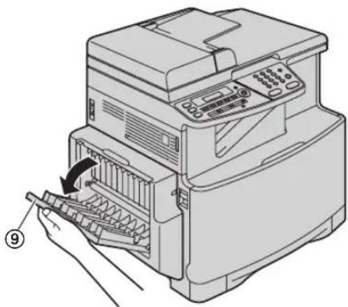 PANASONIC KX-MC6020G - Entfernen Sie das gestaute Papier. - 8