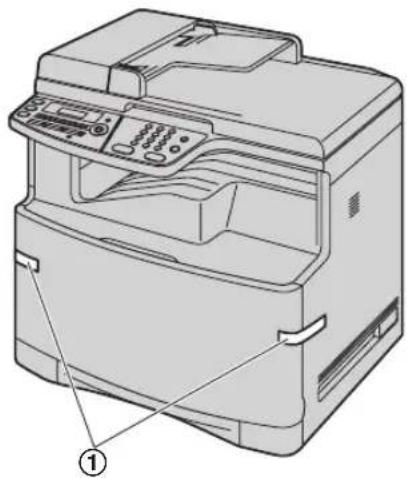 PANASONIC KX-MC6020G - Rückseite - 2