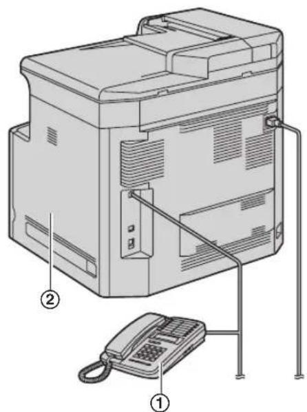 PANASONIC KX-MC6020G - Für den Fall, dass kein Faxsignalton erkannt wird - 1