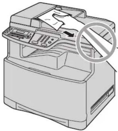 PANASONIC KX-MC6020G - Vorsicht: - 1
