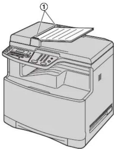 PANASONIC KX-MC6020G - Nutzung des automatischen Dokumenteneinzuges - 1