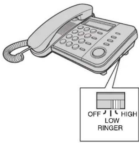 OFF HIGH LOW RINGER