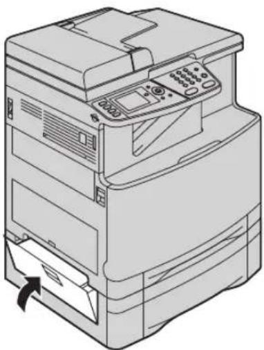PANASONIC KX-MC6260 - Wenn sich das Papier am optionalen Papier-Eingabefach staut - 3