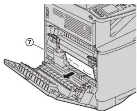 PANASONIC KX-MC6260 - Entfernen Sie das gestaute Papier. - 4