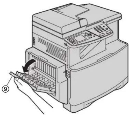 PANASONIC KX-MC6260 - Entfernen Sie das gestaute Papier. - 8