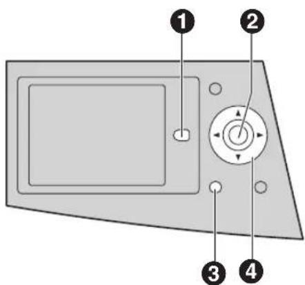 PANASONIC KX-MC6260 - Anzeige und Tasten - 1