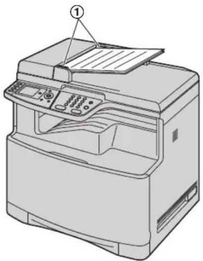 PANASONIC KX-MC6260 - Nutzung des automatischen Dokumenteneinzuges - 1
