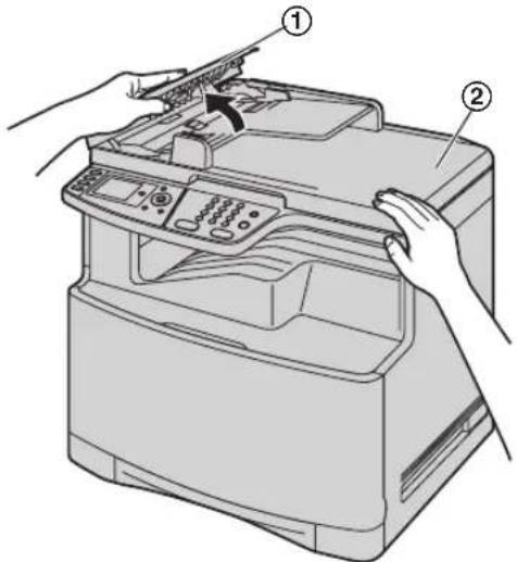 PANASONIC KX-MC6260 - Vorsicht: - 1