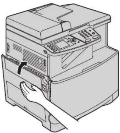PANASONIC KX-MC6260 - Entfernen Sie das gestaute Papier. - 2