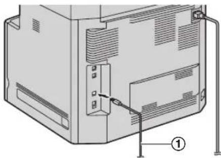 PANASONIC KX-MC6020GR - Για σύνδεση USB: - 1