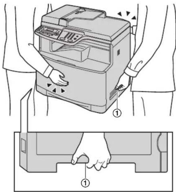 PANASONIC KX-MC6020GR - Μετακίνηση της μονάδας - 1