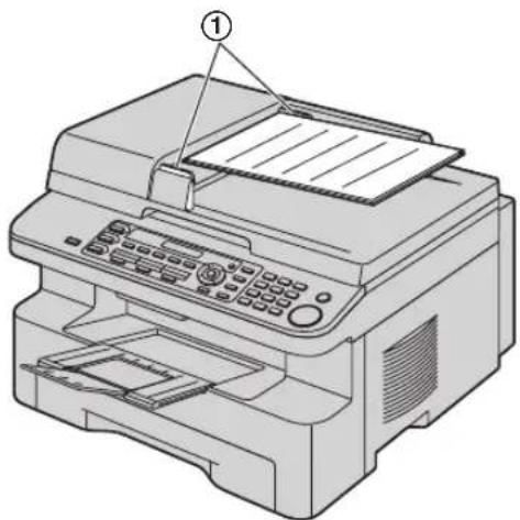 PANASONIC KX-MB781G - Nutzung des automatischen Dokumenteneinzuges - 1
