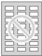 Image showing a grid of rectangular blocks with one block circled and the other marked as 'no stop'.