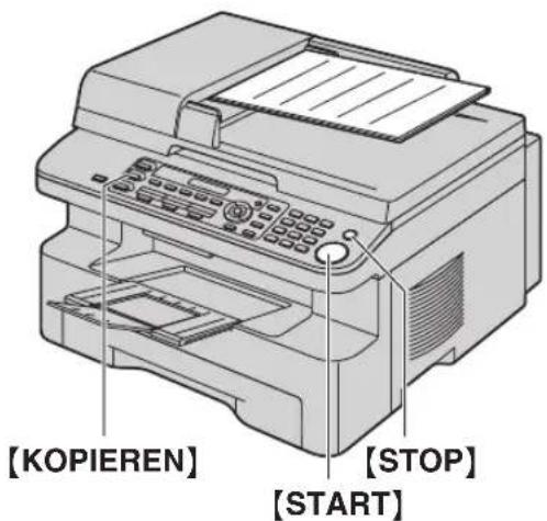 PANASONIC KX-MB778 - Nutzung des automatischen Dokumenteneinzuges - 1