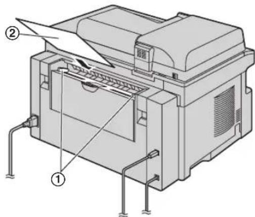 PANASONIC KX-MB778 - Nutzung des manuellen Eingabefachs - 1