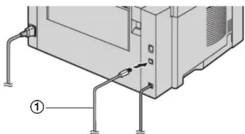 PANASONIC KX-MB778 - Für USB-Anschluss: - 1