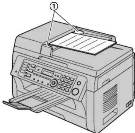 PANASONIC KX-MB2061G - Nutzung des automatischen Dokumenteneinzugs - 1