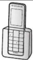 PANASONIC KX-PRS120G - Mobilteil (optional): KX-PRSA10EX - 1