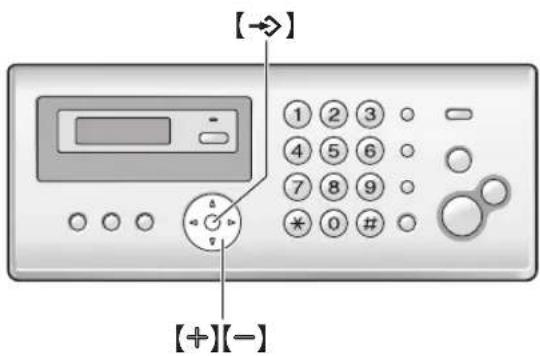 PANASONIC KX-FP215G - Einstellen der Lautstärke - 1