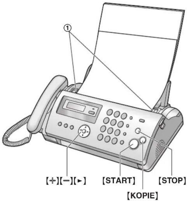 PANASONIC KX-FP215G - Erstellen einer Kopie - 1