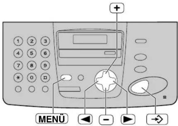 PANASONIC KX-FP155G - Allgemeines Vorgehen beim Programmieren - 1