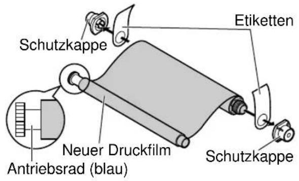 PANASONIC KX-FP155G - Nur bei Ersetzen eines verbrauchten Druckfilms - 1