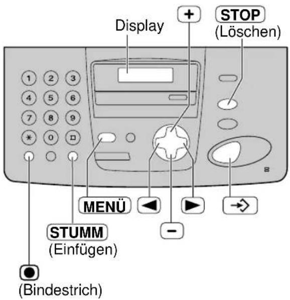 PANASONIC KX-FP155G - Eingabe Ihres Logos - 2