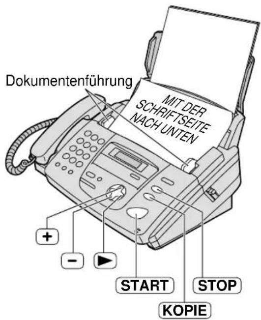 PANASONIC KX-FP155G - Erstellen einer Kopie - 2