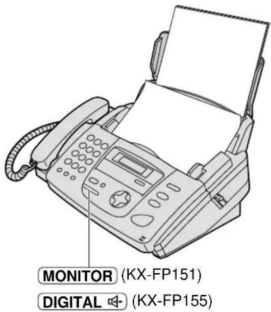 PANASONIC KX-FP155G - Ankommender Bedieneruf - 1