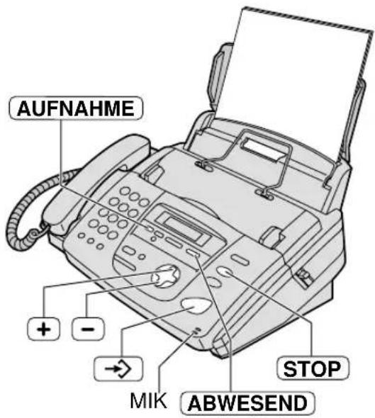 PANASONIC KX-FP155G - Hinweis: - 1