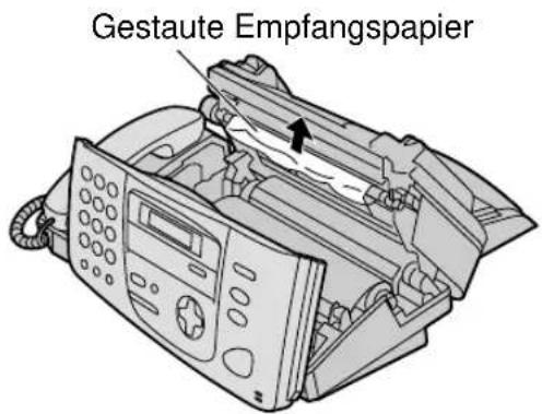 PANASONIC KX-FP155G - Empfangspapierstau beim Empfang - 4