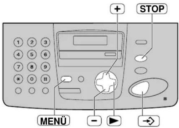 PANASONIC KX-FP155G - Neuer Eintrag in den Rundsende-Speicher - 1