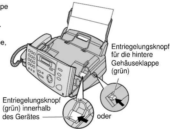 PANASONIC KX-FP155G - Empfangspapierstau beim Empfang - 2