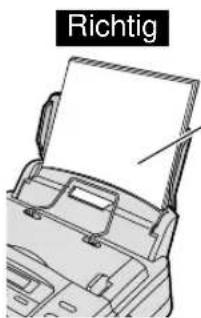 PANASONIC KX-FP155G - Empfangspapier - 1