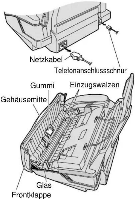 PANASONIC KX-FP155G - Vorsicht: - 1