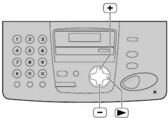 PANASONIC KX-FP155G - Lage der Zeichen - 3
