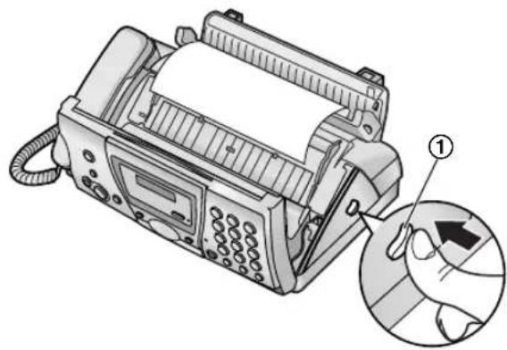 PANASONIC KX-FP145G - When the recording paper has jammed in the unit - 4