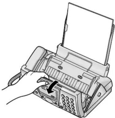 PANASONIC KX-FP145G - Document feeder/scanner glass cleaning - 1