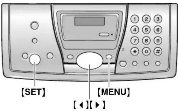 PANASONIC KX-FP145G - Date and time - 1