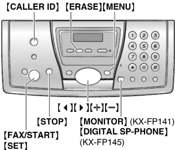 PANASONIC KX-FP145G - Important: - 1