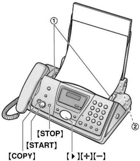 PANASONIC KX-FP145G - Making a copy - 1