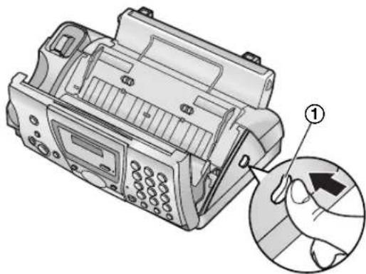 PANASONIC KX-FP145G - Installing the ink film - 2