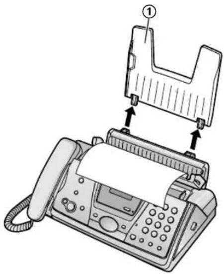 PANASONIC KX-FP145G - When the recording paper has jammed in the unit - 2