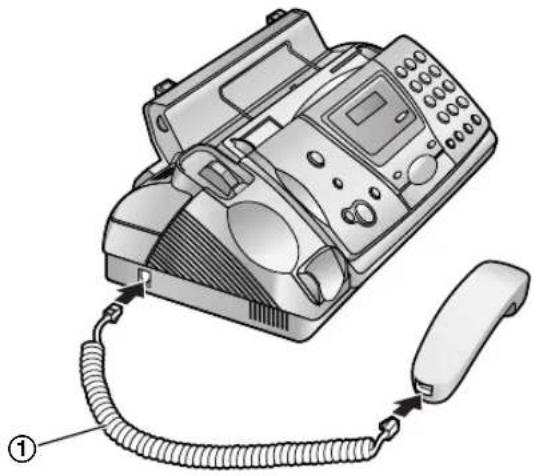 PANASONIC KX-FP145G - Handset cord - 1