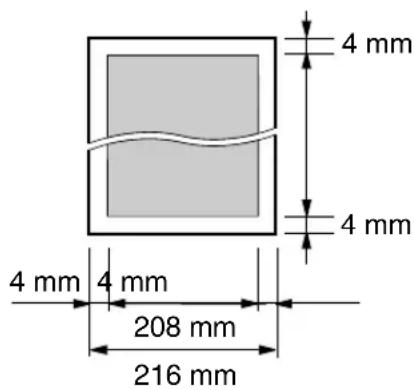 PANASONIC KX-FLB851G - Effektive Scanfläche - 1